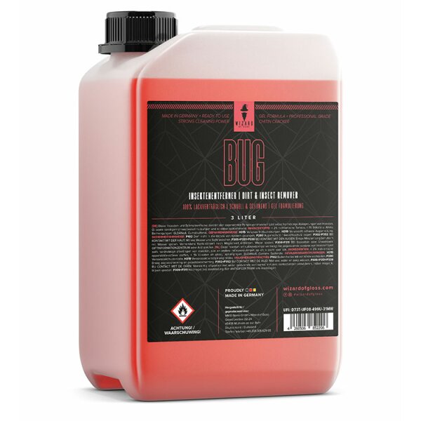 Wizard of Gloss Bug Dirt &amp; Insect Remover 3 Liters